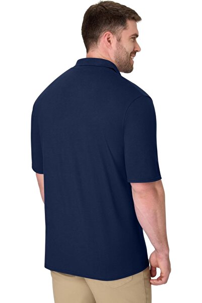 HANES Men’s X-Temp Short Sleeve Polo Shirt, Midweight