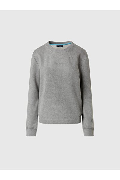 North Sails Grafik Baskılı Bisiklet Yaka Sweatshirt