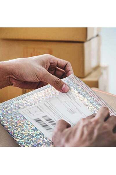 Beauenty Holographic Bubble Mailers Padded Envelopes Self-Sealing 30 Pcs 11 x 7 in