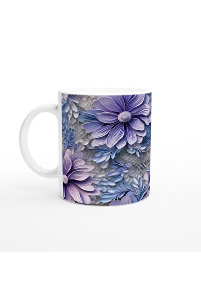 Wisdom Rain Frosted Lilac Garden Mug