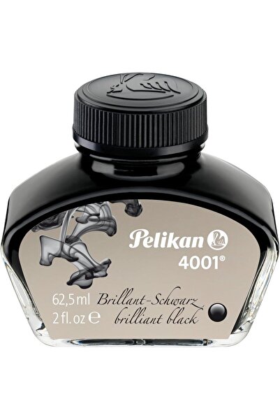 Pelikan 4001 Bottled Ink - Brilliant Black, 62.5 ml