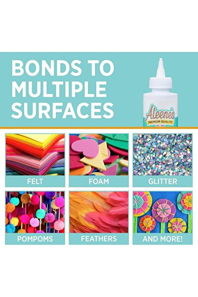Aleene's Tacky Glue for Felt and Foam, 4 fl oz (Original)
