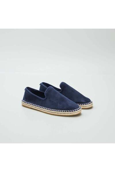 KİABİ Faux suede espadrilles BLUE