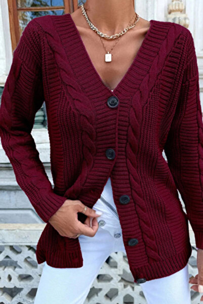 H&E LUXURY DESIGN Women's Soft Textured Cardigan