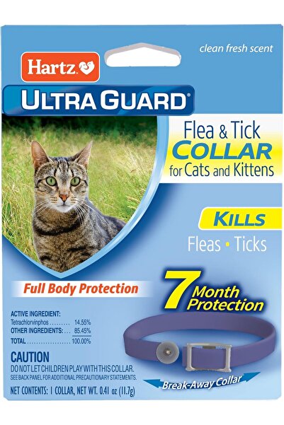 Hartz Cat Flea & Tick Collar (Fresh Scent, 7-Month Protection)