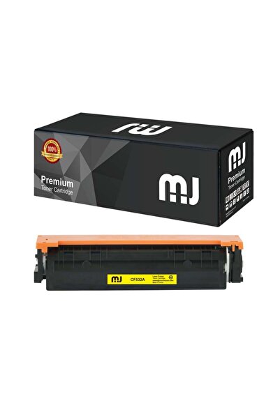 MJ TONER MJ Compatible Replacement Toner (CF532A) Yellow for HP Color LaserJet M180/M181