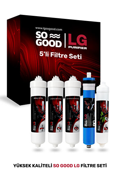 so good lgpurifier So Good LG Purifier Su Arıtma Cihaz Tam Filtre Seti ( High...