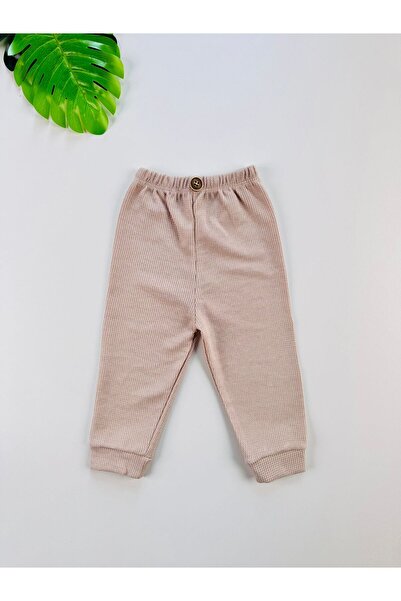 EFU BABY Waffle Honeycomb Textured Waist Elasticated Baby Pants