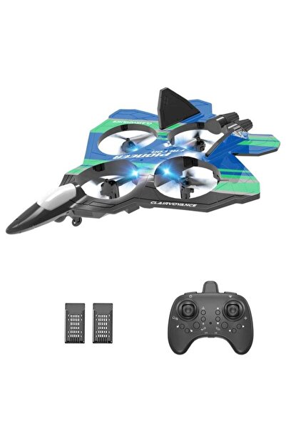 Beauenty 2.4G RC Airplane EPP Foam Fighter Drone – Hobby Glider for Kids