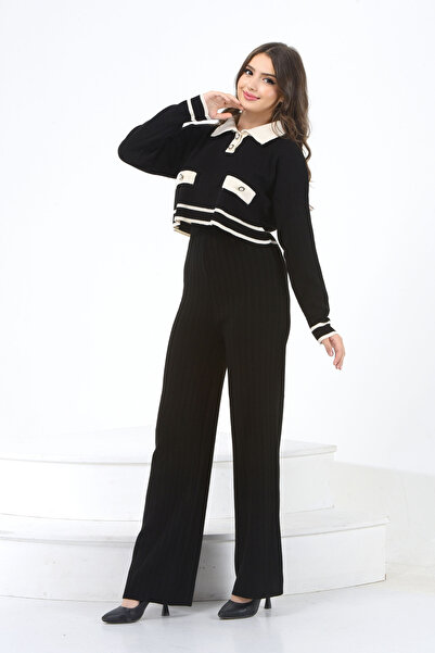 New Deux Women's Sports Knitwear Double Suit