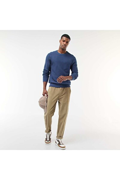 KİABİ Fine Gauge Crew Neck Sweater BLUE