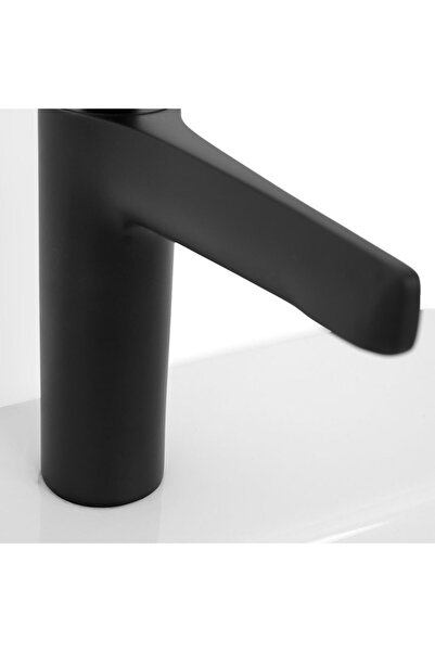 Maison Mex Baterie lavoar, NAOMI, L.12.7 l.4.5 H.17.2/13.8/11.4 cm, negru