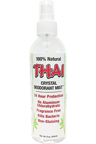 Thai Deodorant بخاخ مزيل العرق ستون كريستال 240 مل / 8 أونصة - للجنسين
