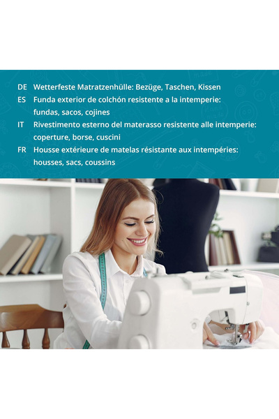 OEM Waterproof fabric, outdoor upholstery material, 160x100 cm, suitable for garden tablecloth, BlueDogs