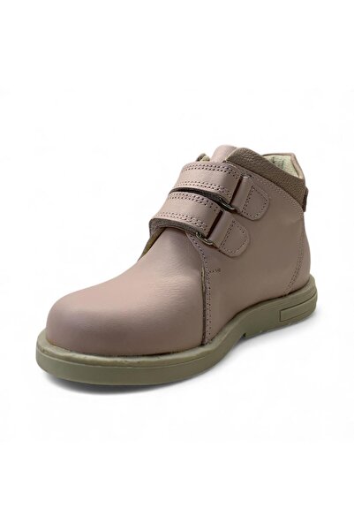 Tuğba Ortopedi 1546 Full Orthopedic 100% Genuine Leather Girls' Preschool Powder Corset Boots