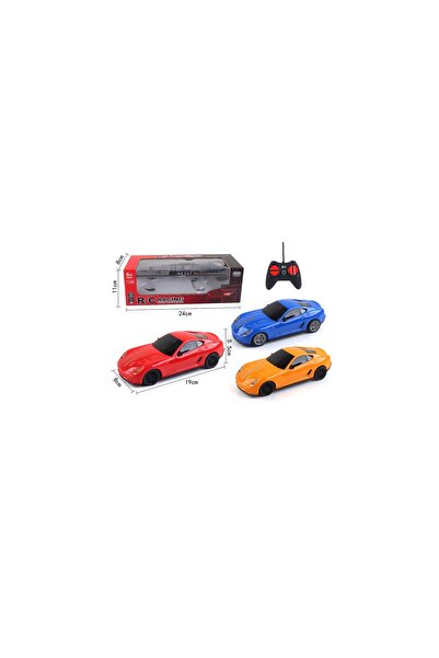 Toysea 1:24 Scale High-Speed RC Racing Car with LED Headlights, Control Sports Toy