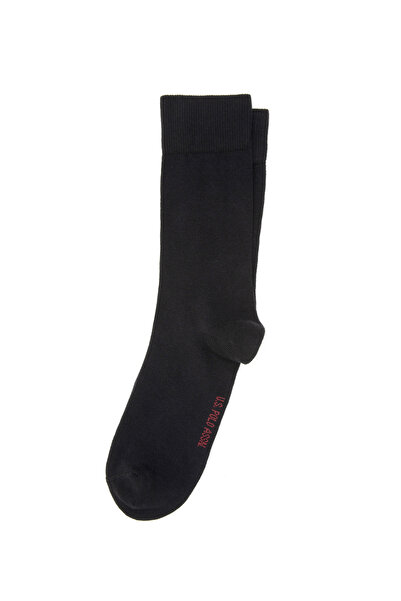 U.S. Polo Assn. Men's Black Socks 50317966-Vr046