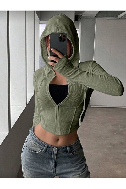 Touz Moda Μπλούζα με φερμουάρ Rolly Basic εφαρμοστό