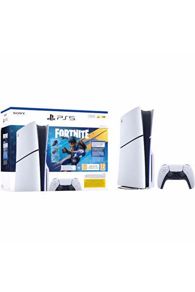 Sony PlayStation 5 (PS5) Slim Console, 1TB SSD, E-Chassis, Fortnite Flowering Chaos Bundle