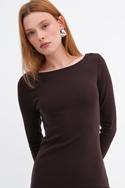 Addax Βασικό φόρεμα μίντι E0421