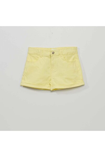 KİABİ Twill shorts YELLOW