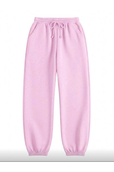 FAVORİST Μαλακό αθλητικό παντελόνι με ελαστικό πόδι επένδυση fleece Unisex