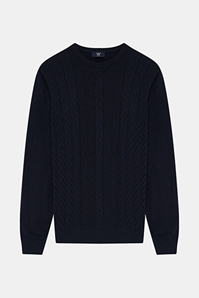 W Collection Dark Blue Sweater