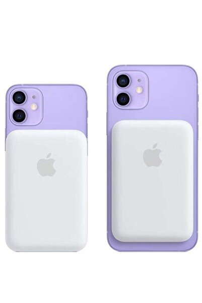 Generic NEW MagSafe Wireless Power Bank for iPhone 16 Plus – 10,000mAh Portable Charger in White