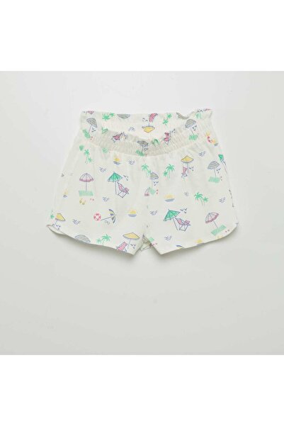 KİABİ Pack of 2 pairs of lightweight shorts - Pack of 2 WHITE