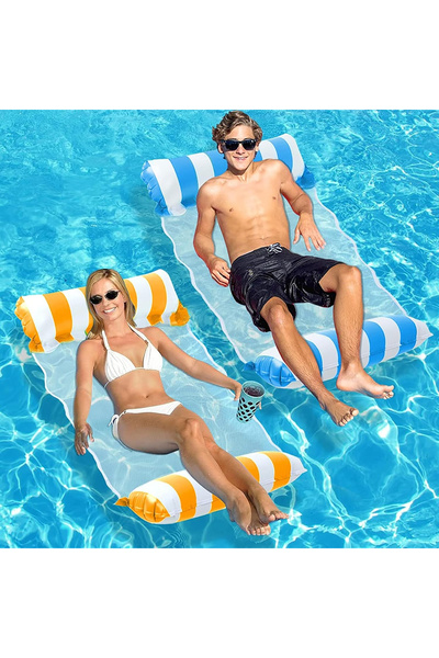 OEM Inflatable water mattresses with pump, set of 2 pieces