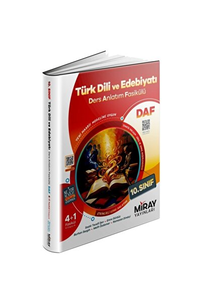 Miray Yayınları 10. Sınıf Türk Dili Ve Edebiyatı Daf Ders Anlatım Fasikülleri...