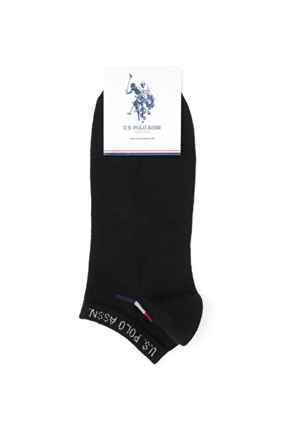 U.S. Polo Assn. Men's Black Booties Socks 50317961-Vr046