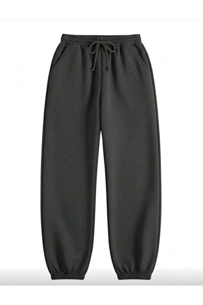 FAVORİST Μαλακό αθλητικό παντελόνι με ελαστικό πόδι επένδυση fleece Unisex