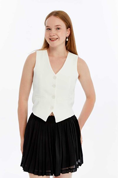 l o v m i Жіночий жилет з V-подібним вирізом, облягаючий силует, з підкладкою Premium