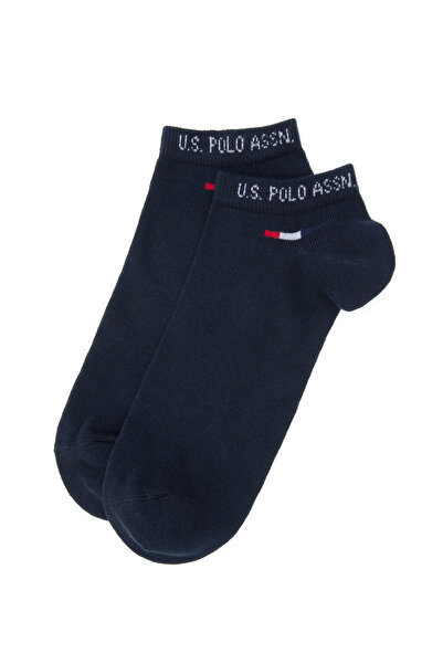 U.S. Polo Assn. Men's Navy Blue Booties Socks 50317961-Vr033
