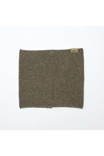 KİABİ Textured Knit Snood KHAKI
