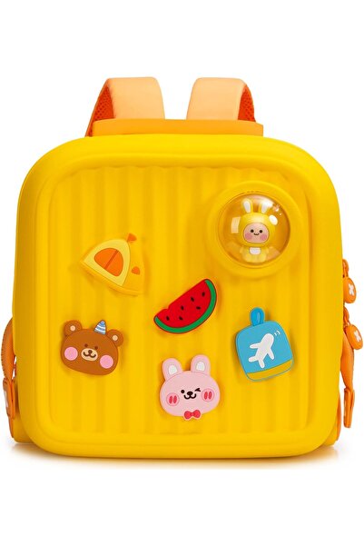 Generic Cute Toddler Backpack Waterproof EVA Preschool Bag Lightweight Mini Satchel for Kids 3 to 6 Years