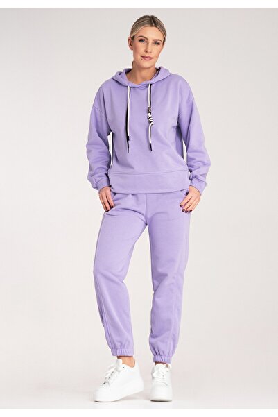 Figl Women's tracksuit set - Women's tracksuits - Women's tracksuit set - Purple set M1126 L/XL