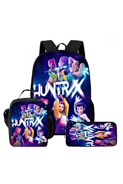 NO BRAND كيبوب، صائدو الساحرات، حقيبة ظهر للطلاب، مجموعة من 3 قطع، سعة كبيرة،...