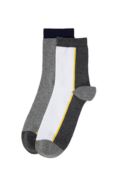 U.S. Polo Assn. Men's Navy Blue Booties Socks 50317968-Vr033