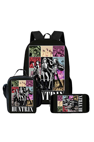 NO BRAND كيبوب، صائدو الساحرات، حقيبة ظهر للطلاب، مجموعة من 3 قطع، سعة كبيرة،...