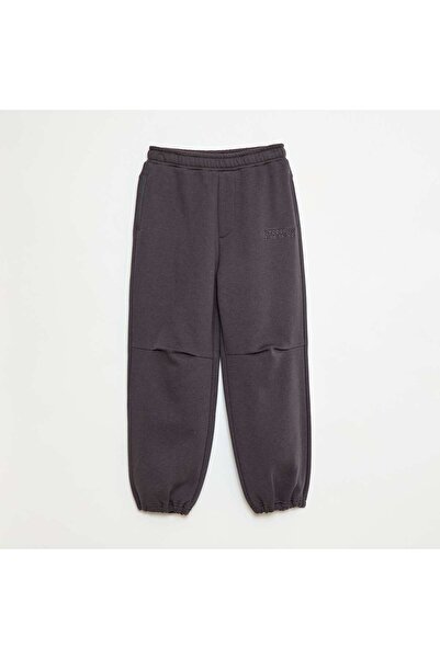 KİABİ Joggers with Embroidered Detail BLACK