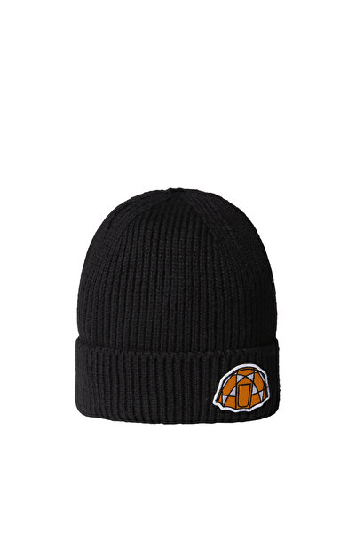 THE NORTH FACE Tnf Logo Box Cuffed Beanie Unisex Black Beanie Nf0A8Chefox1