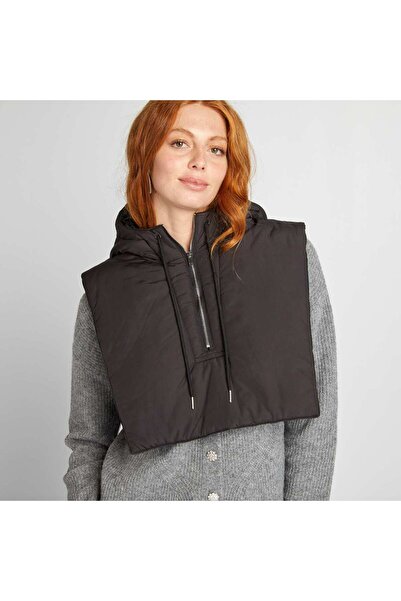 KİABİ Padded bib hood BLACK