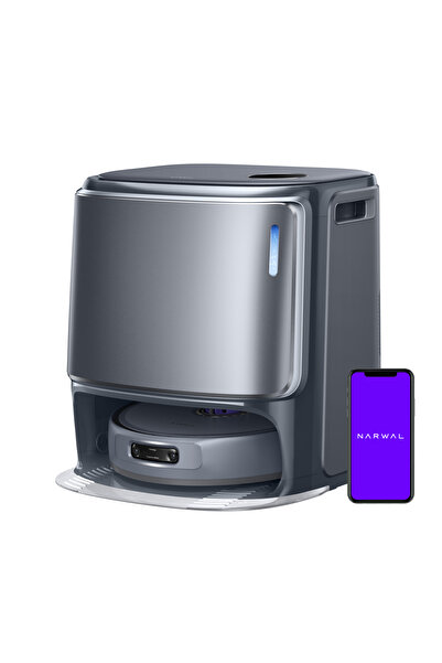 Narwal Freo Z10 Ultra Akıllı Robot Süpürge Gri,18.000PA Emiş Gücü