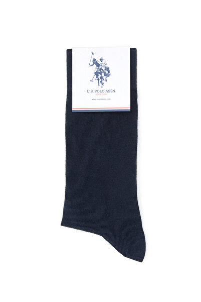 U.S. Polo Assn. Men's Navy Blue Socks 50317966-Vr033