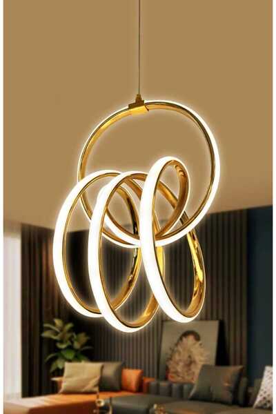 AVİZEM 3RENK KIVRIM GOLD LED SARKIT