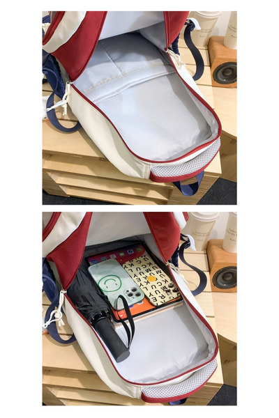 Generica School Backpack Waterproof Book Bag with Doll Pendant forTeen Girs Kid Students Elementary