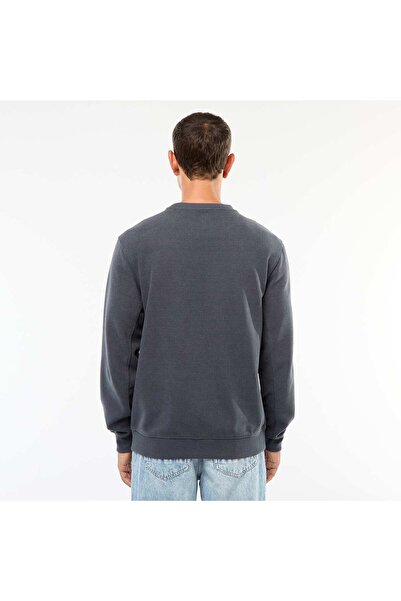 KİABİ Regular Fit Textured Knit Sweater BLUE