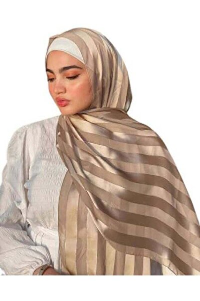 Generisch Generic Chiffon hijab in satin for women for occasions and regular days (180 x 75 cm)
